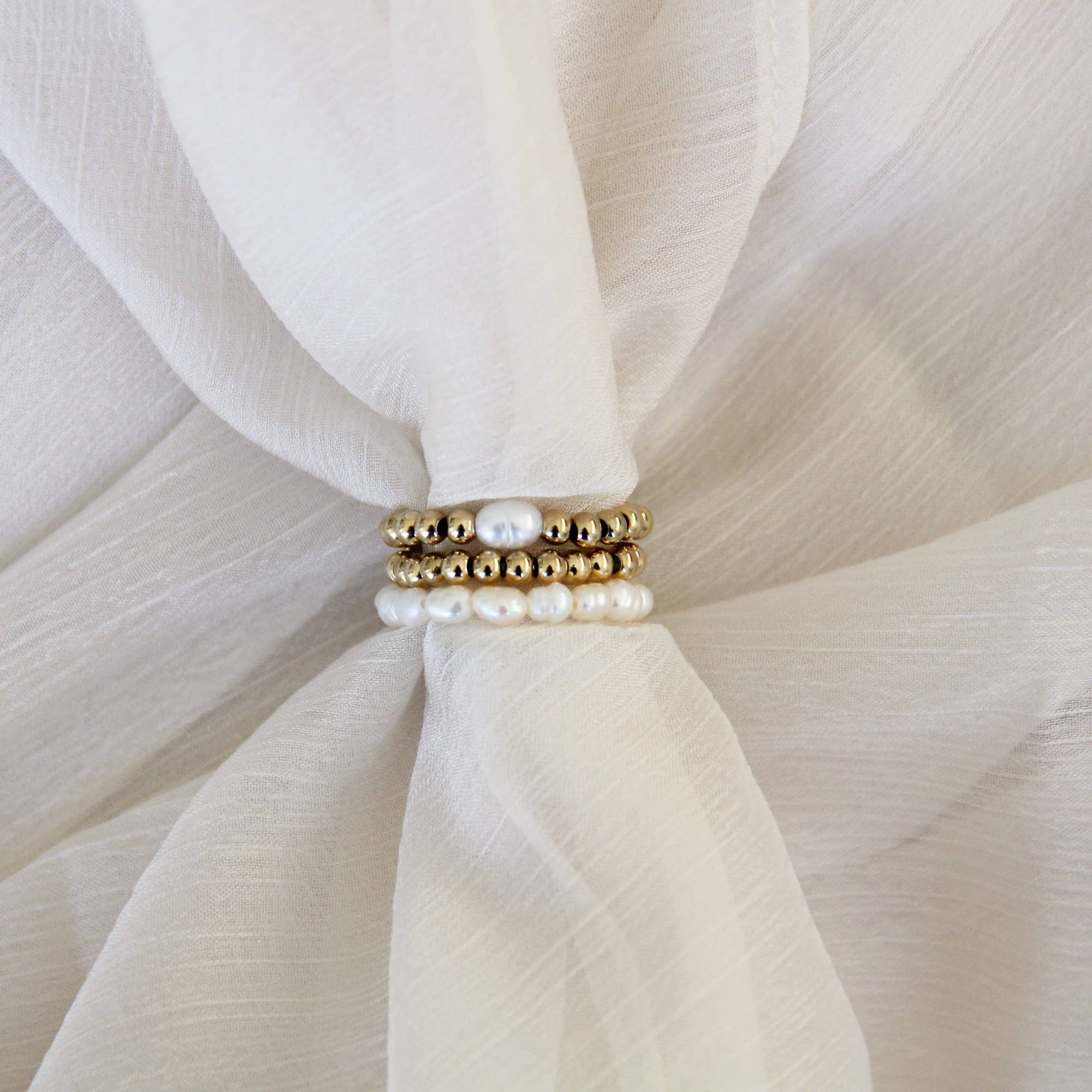 Freshwater Pearl or Bead Ring