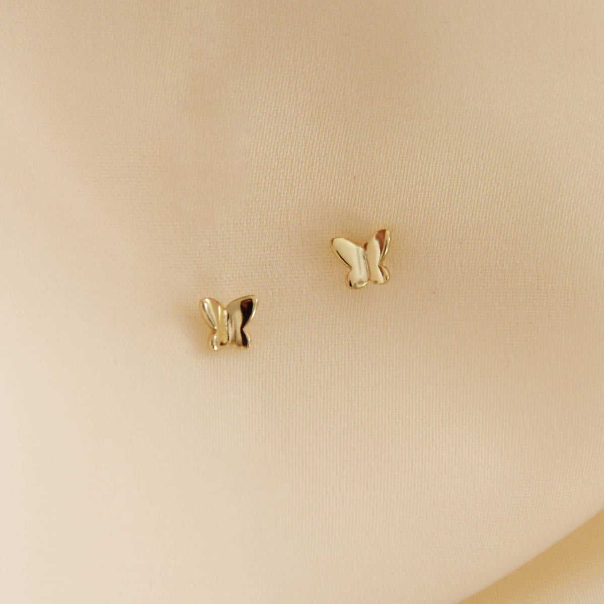 Tiny Butterfly Studs