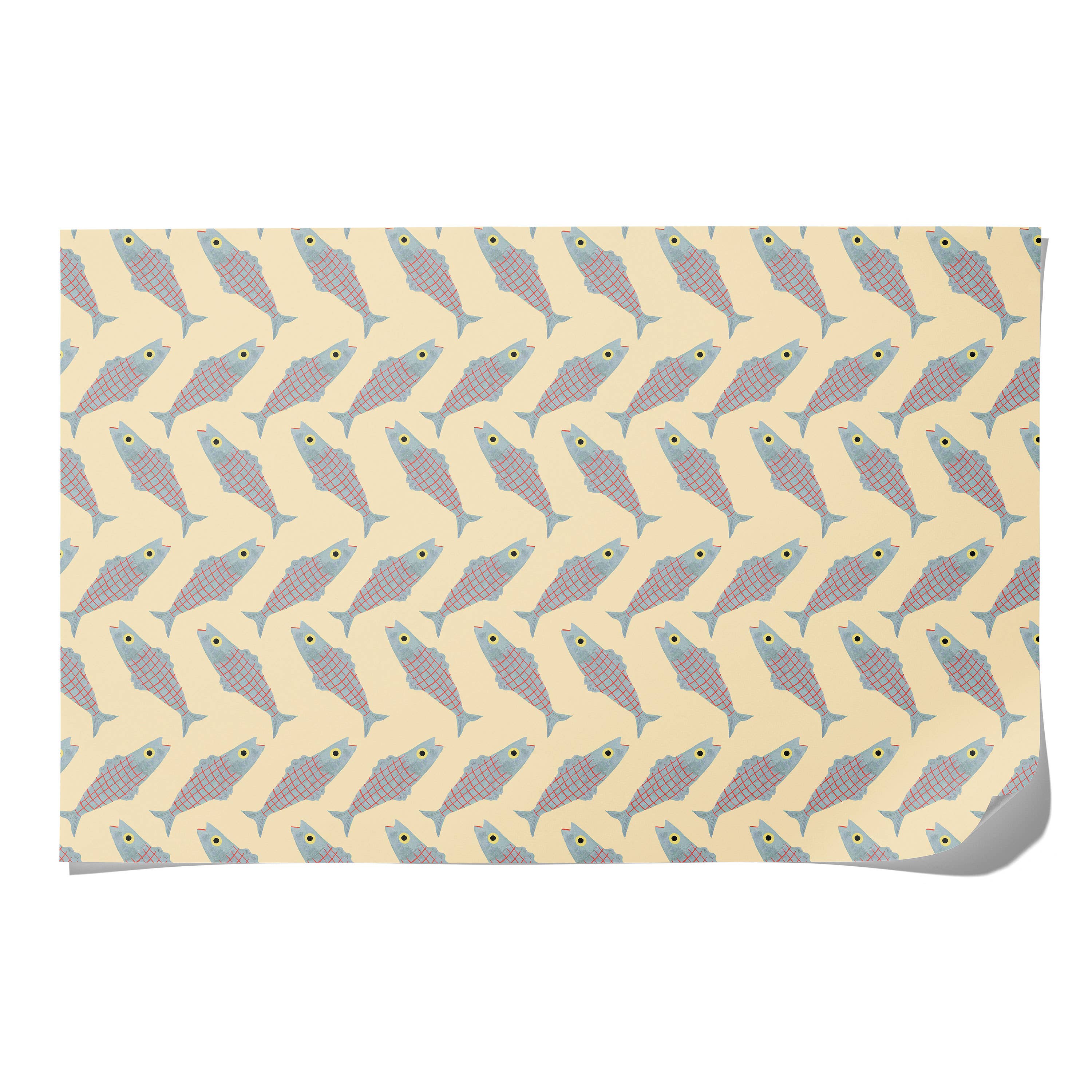 Herring wrapping paper