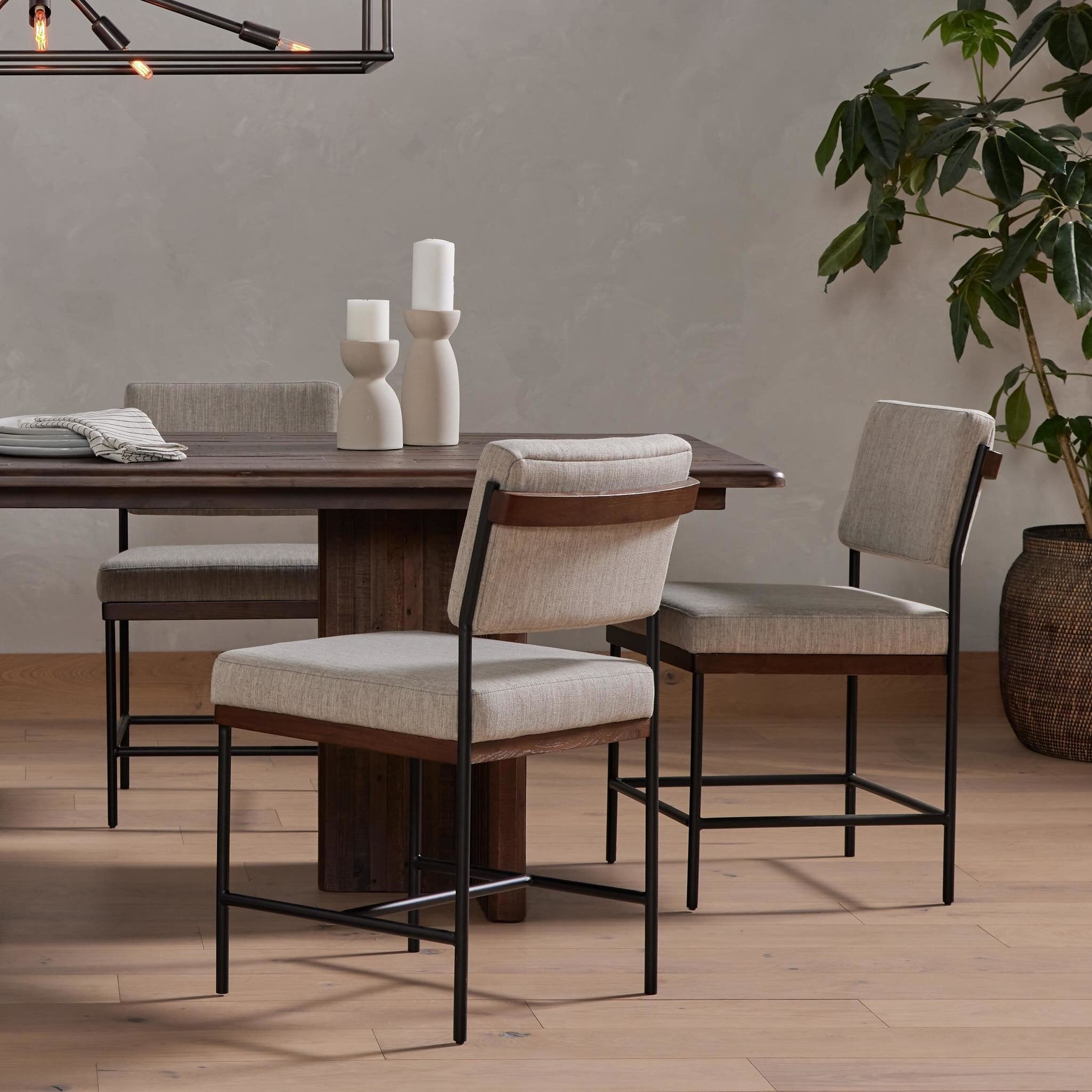 Benton Dining Chair in Savile Flannel