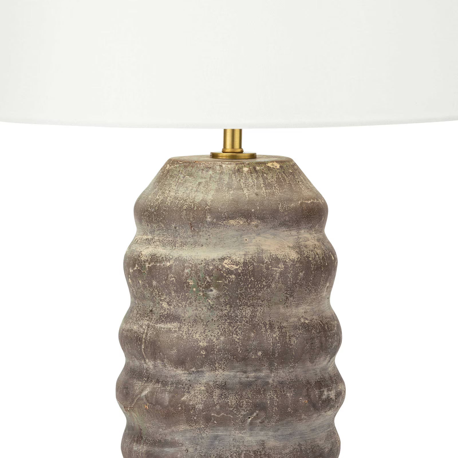 Brown Ceramic Table Lamp
