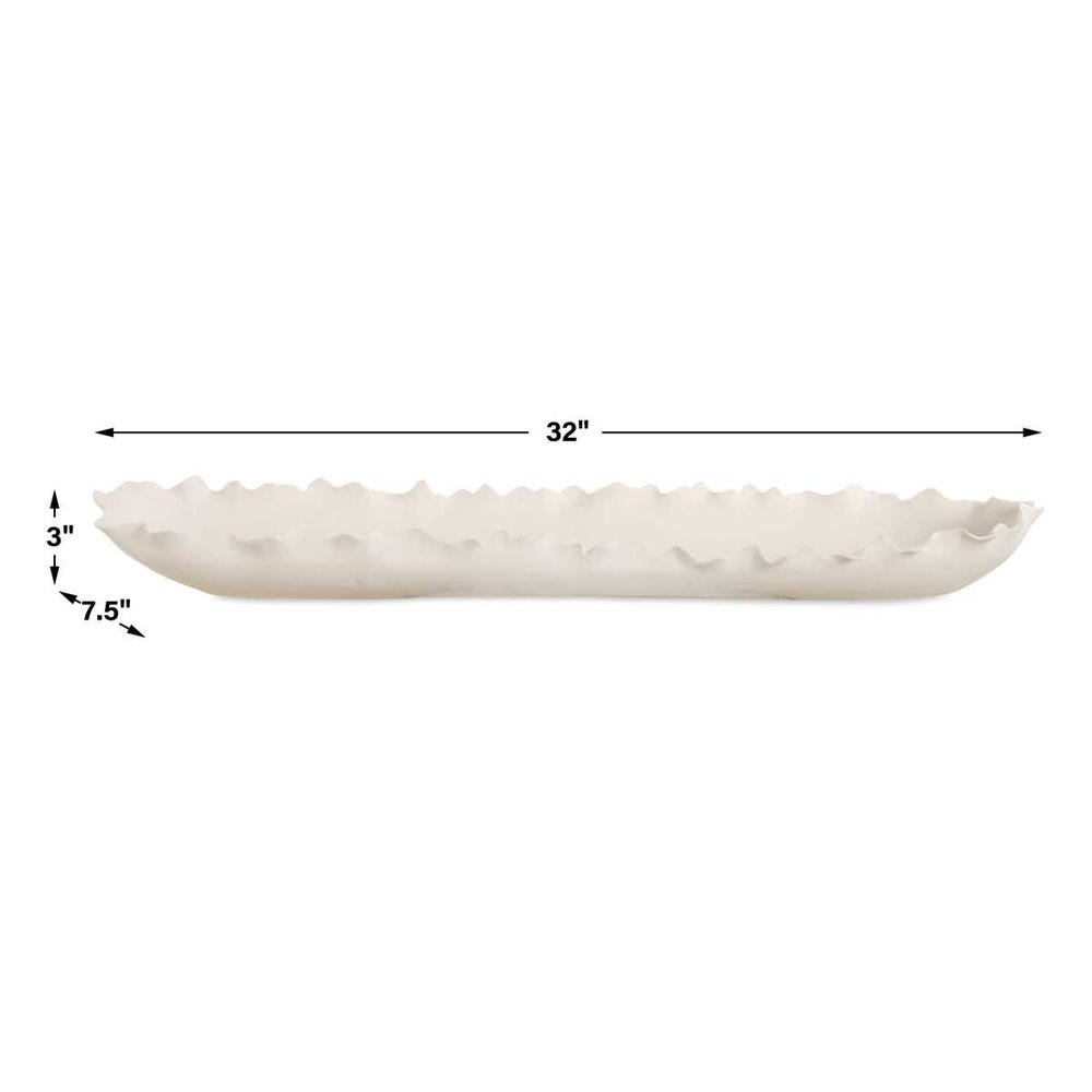 Ripple Elongated Bowl