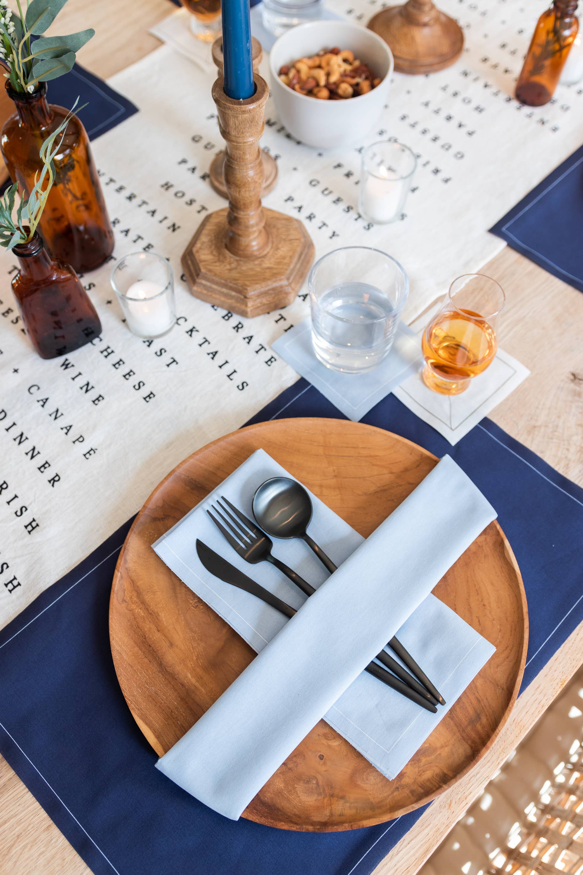 Midnight City Cotton Placemat Roll