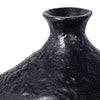 Black Plaster Metal Vase