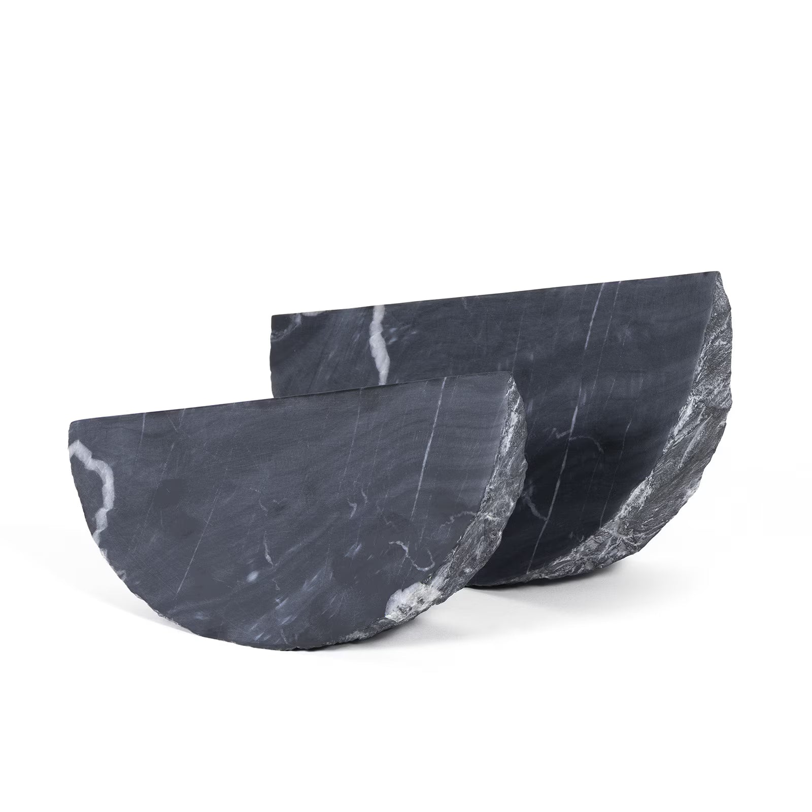 Black Marble Wedge Sculpture