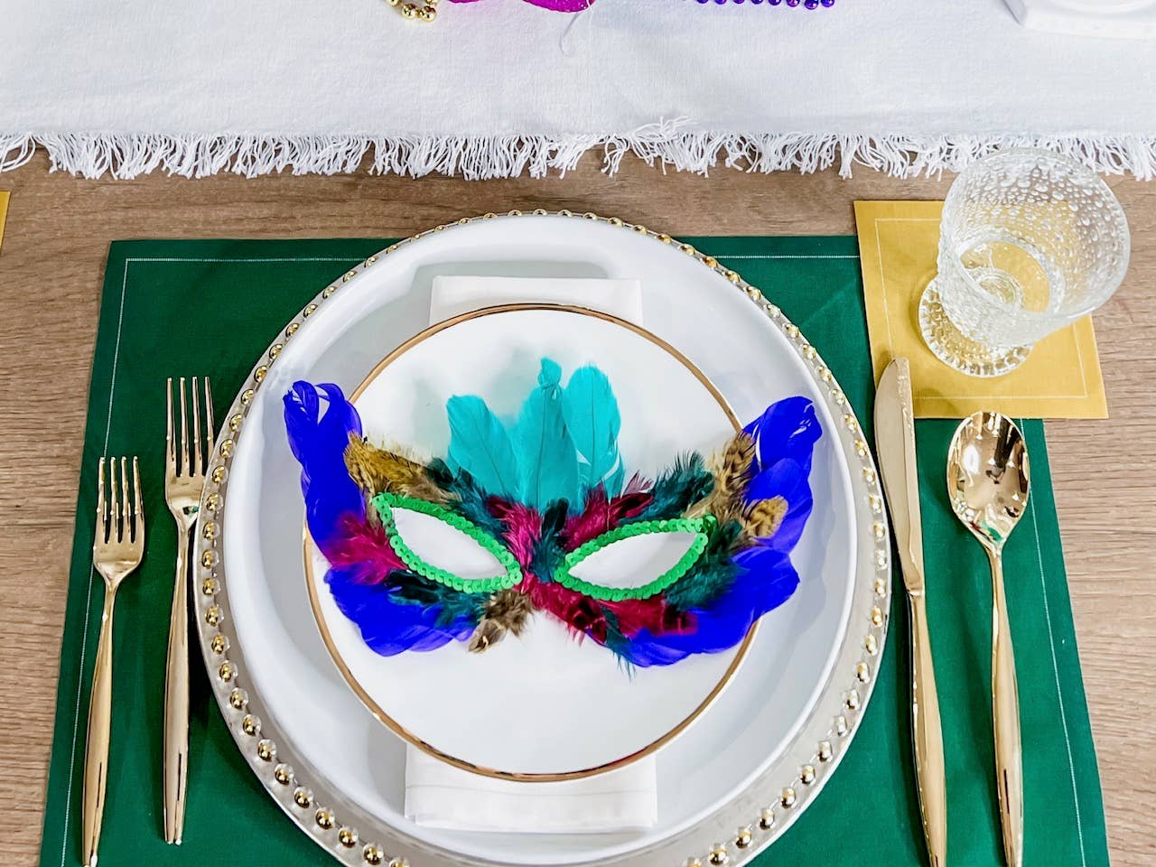 Golden Child Cocktail Napkin Roll