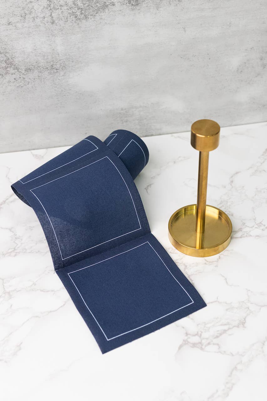 Gold Cocktail Napkin Stand