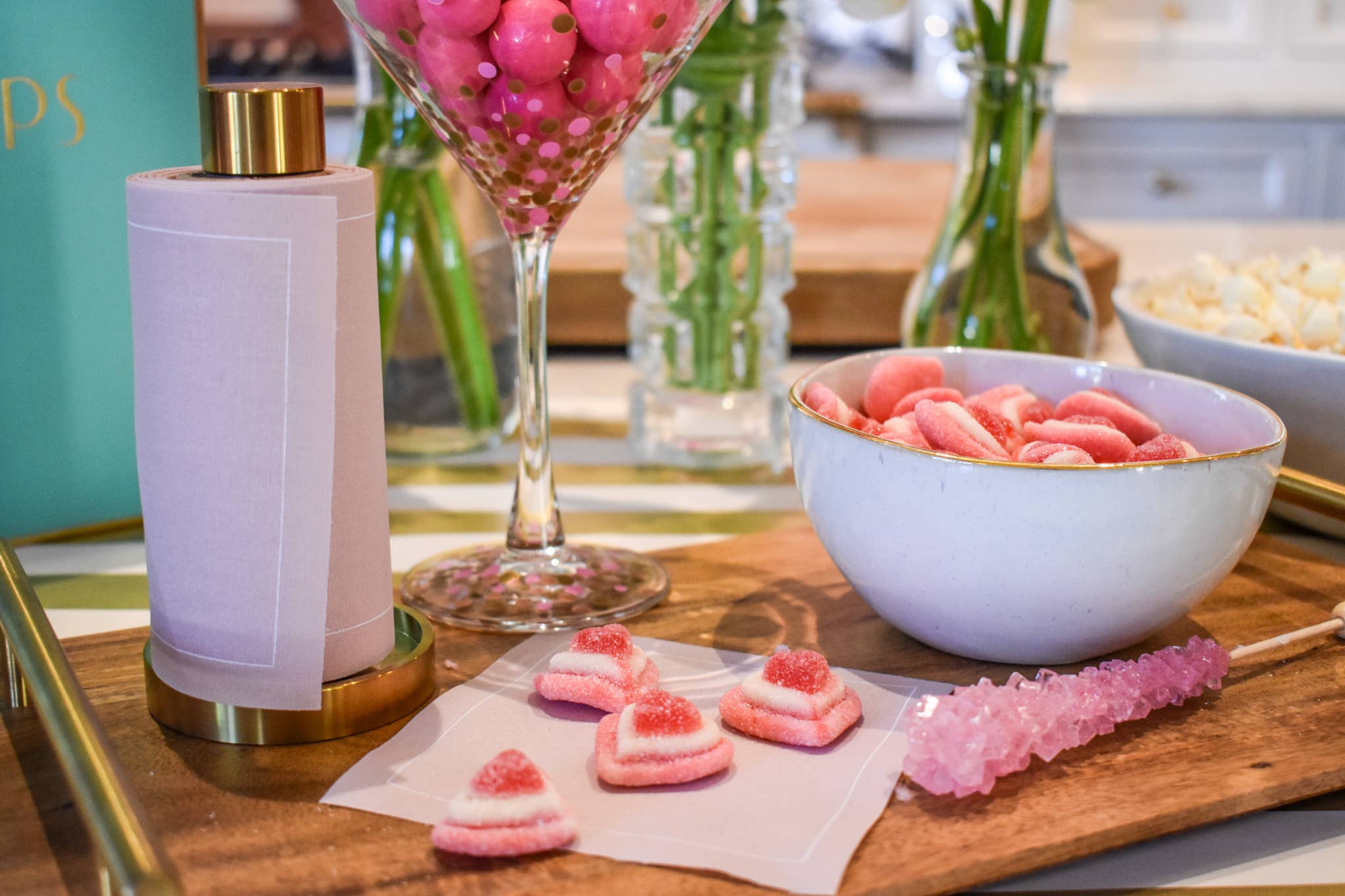 Light Crush Cocktail Napkin Roll