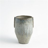 Seafoam Pinch Pot Vase