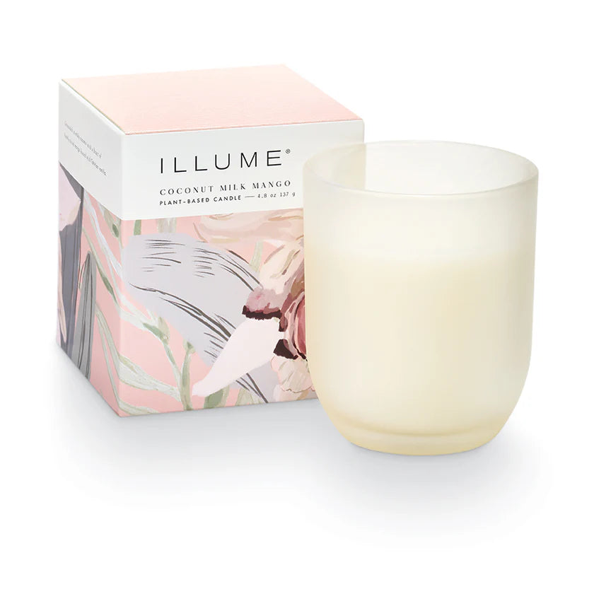 Coconut Milk Mini Boxed Glass Candle