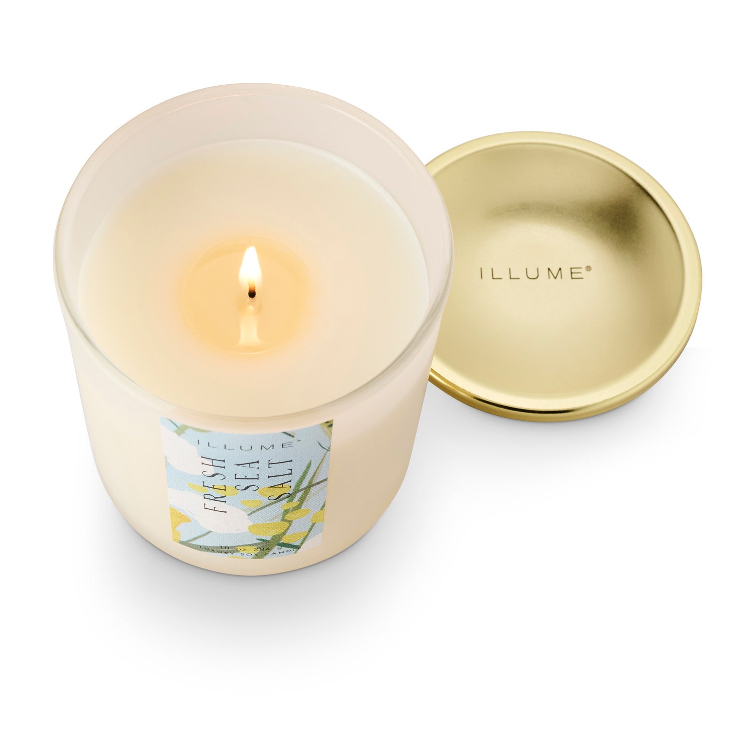 Fresh Sea Salt Signature Glass Candle