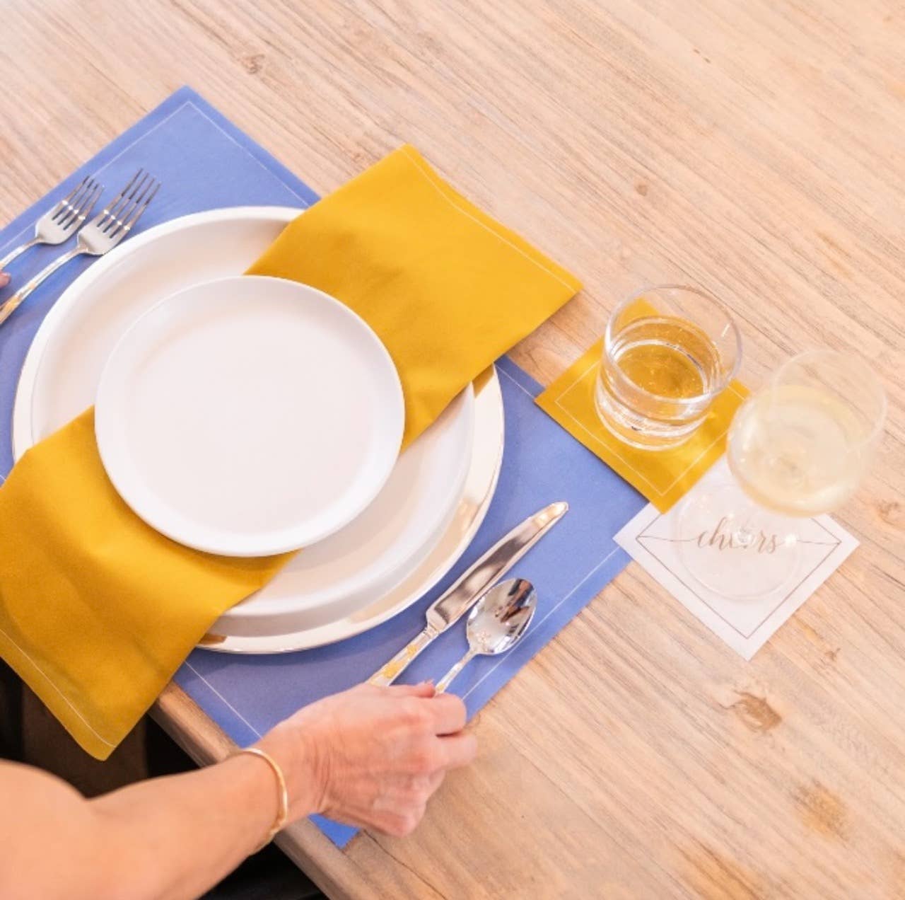 Golden Child Cocktail Napkin Roll