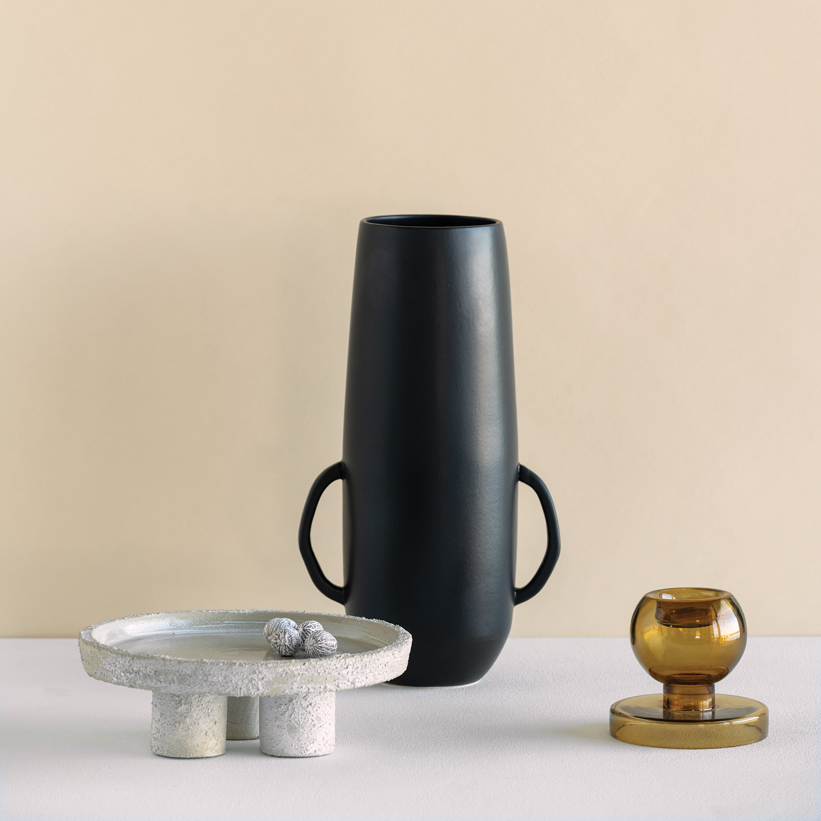 Matte Black Vase