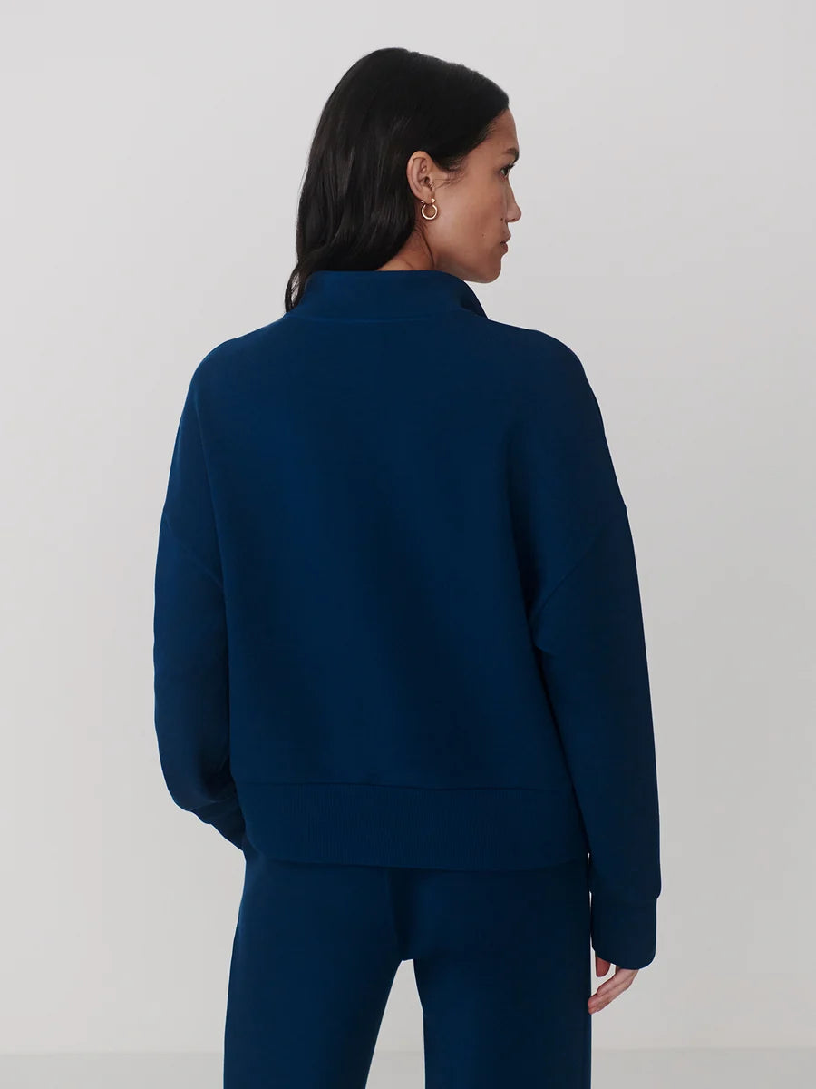 Mavis Mock Neck Sweatshirt