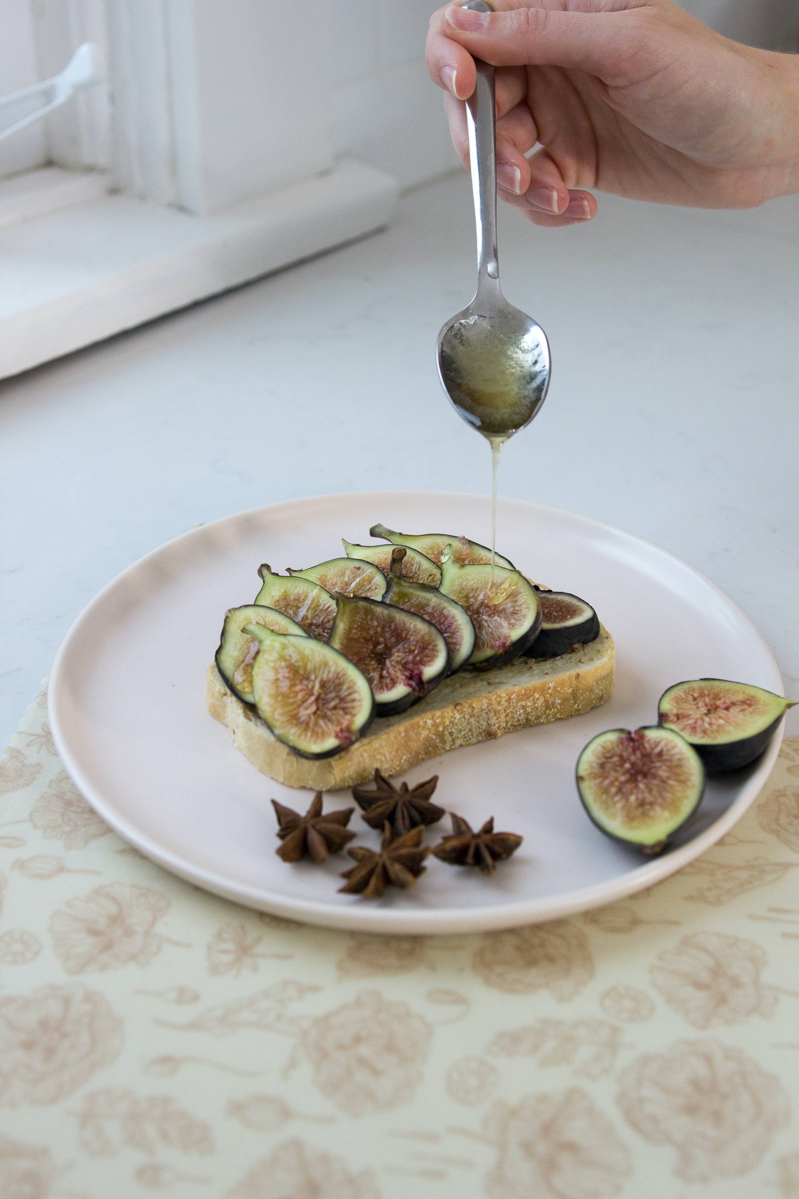 Mushrooms Reusable Beeswax Food Wraps S/3