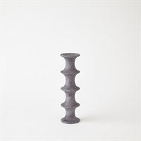 Grey Alabaster Candlesticks