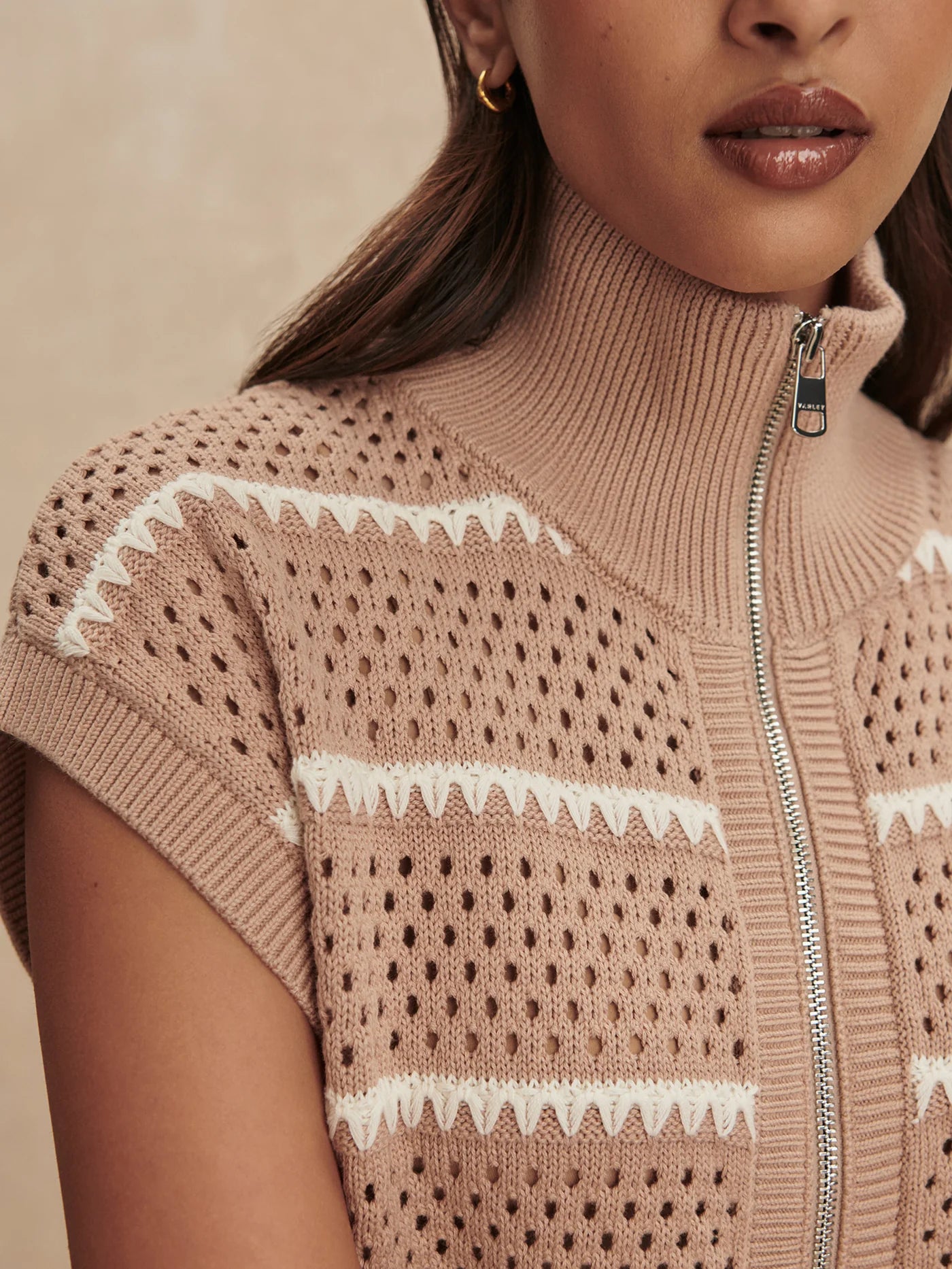 Haney Zip-Through Knit
