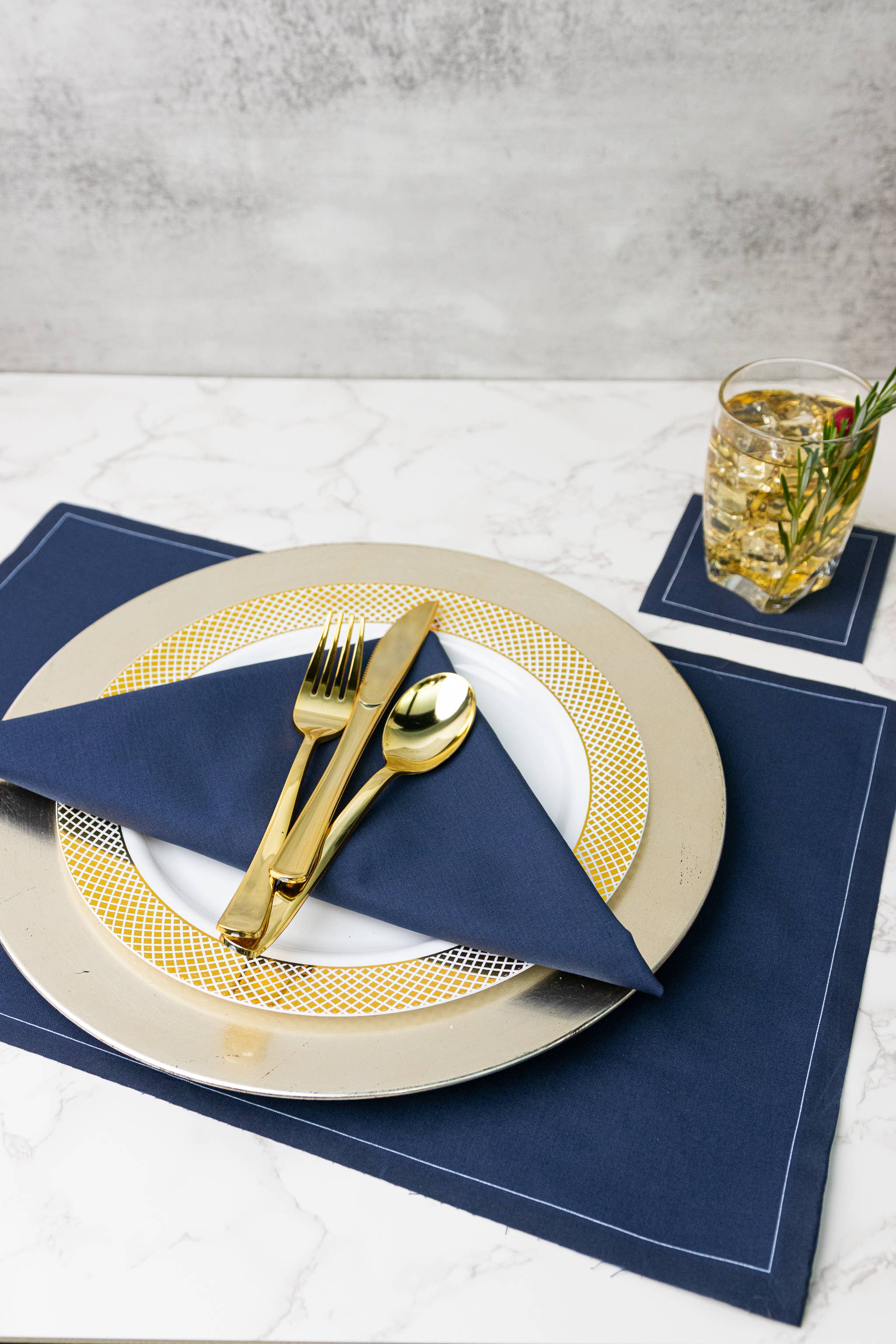 Midnight City Dinner Napkin Roll