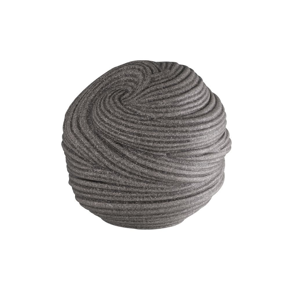 Carved Charcoal Ricestone Sculputre