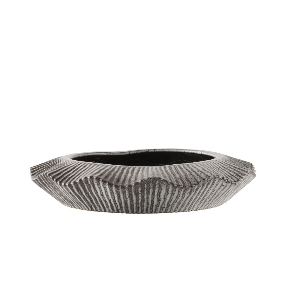 Rippling Hand Formed Ceramic Planter