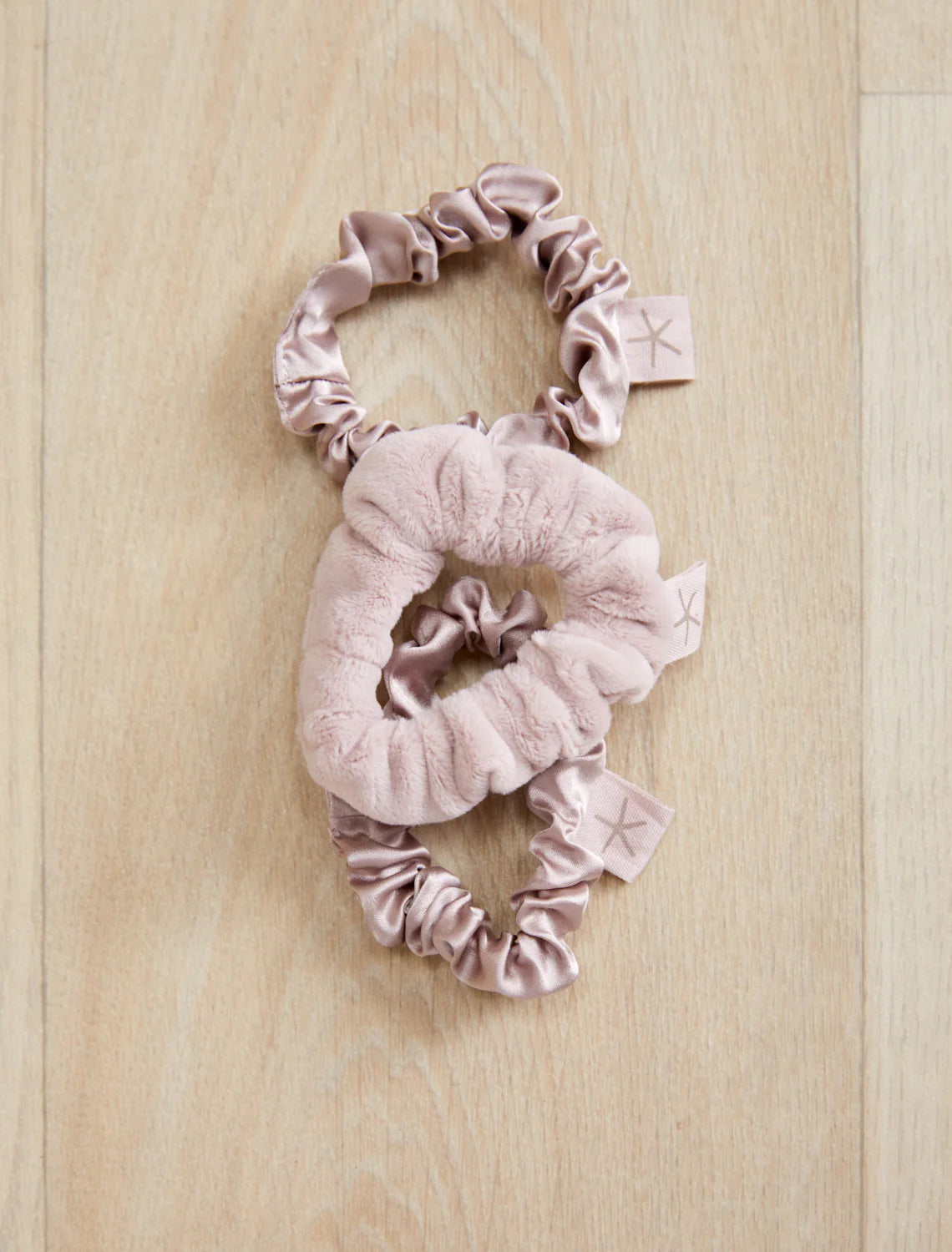 LuxeChic and Silk Scrunchie Set