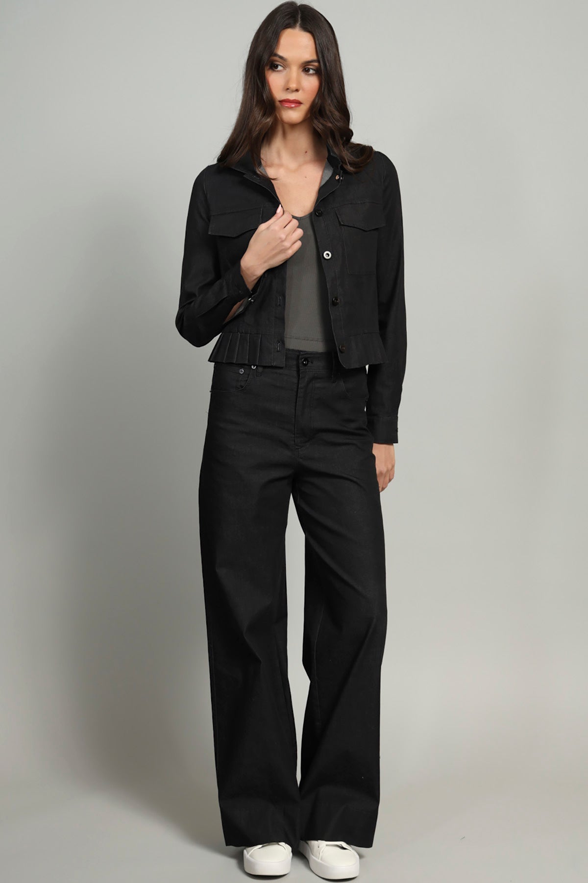 Palazzo Denim Pant