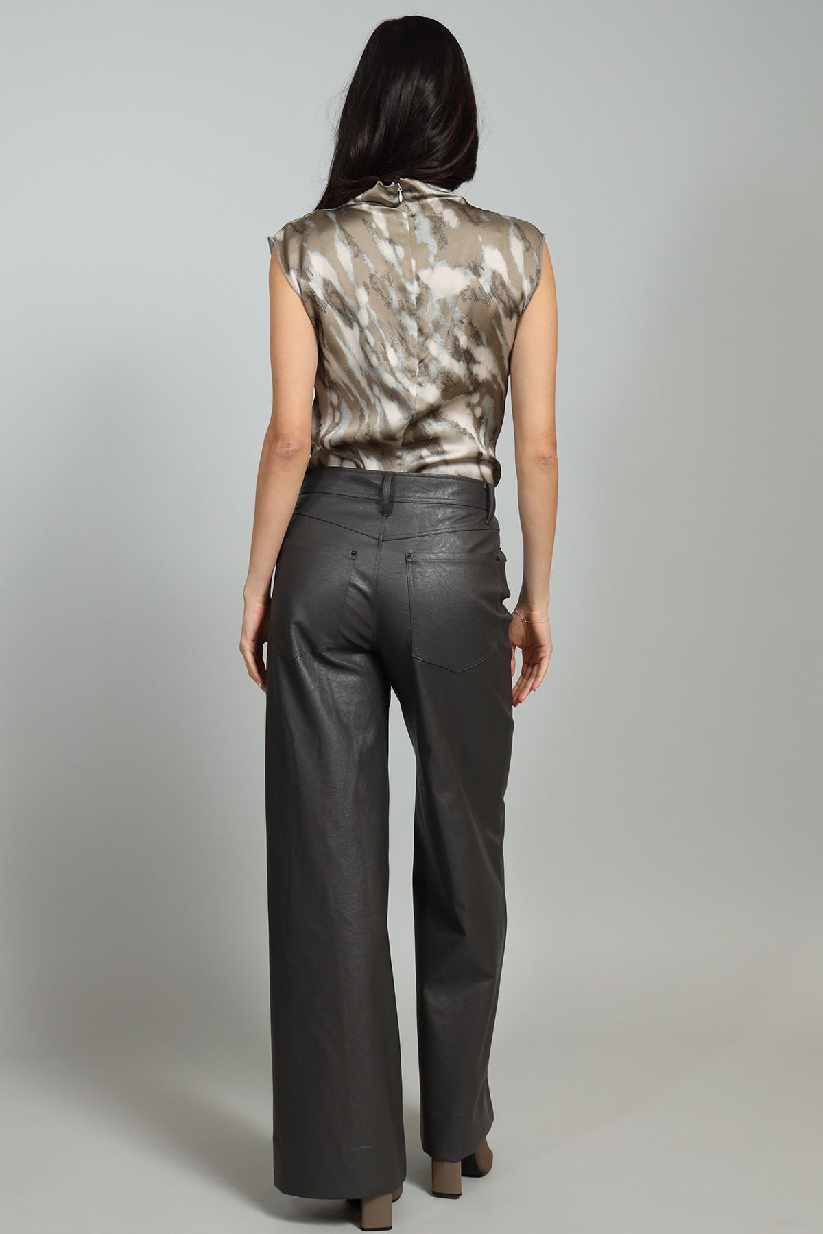 Cloudy Print Top