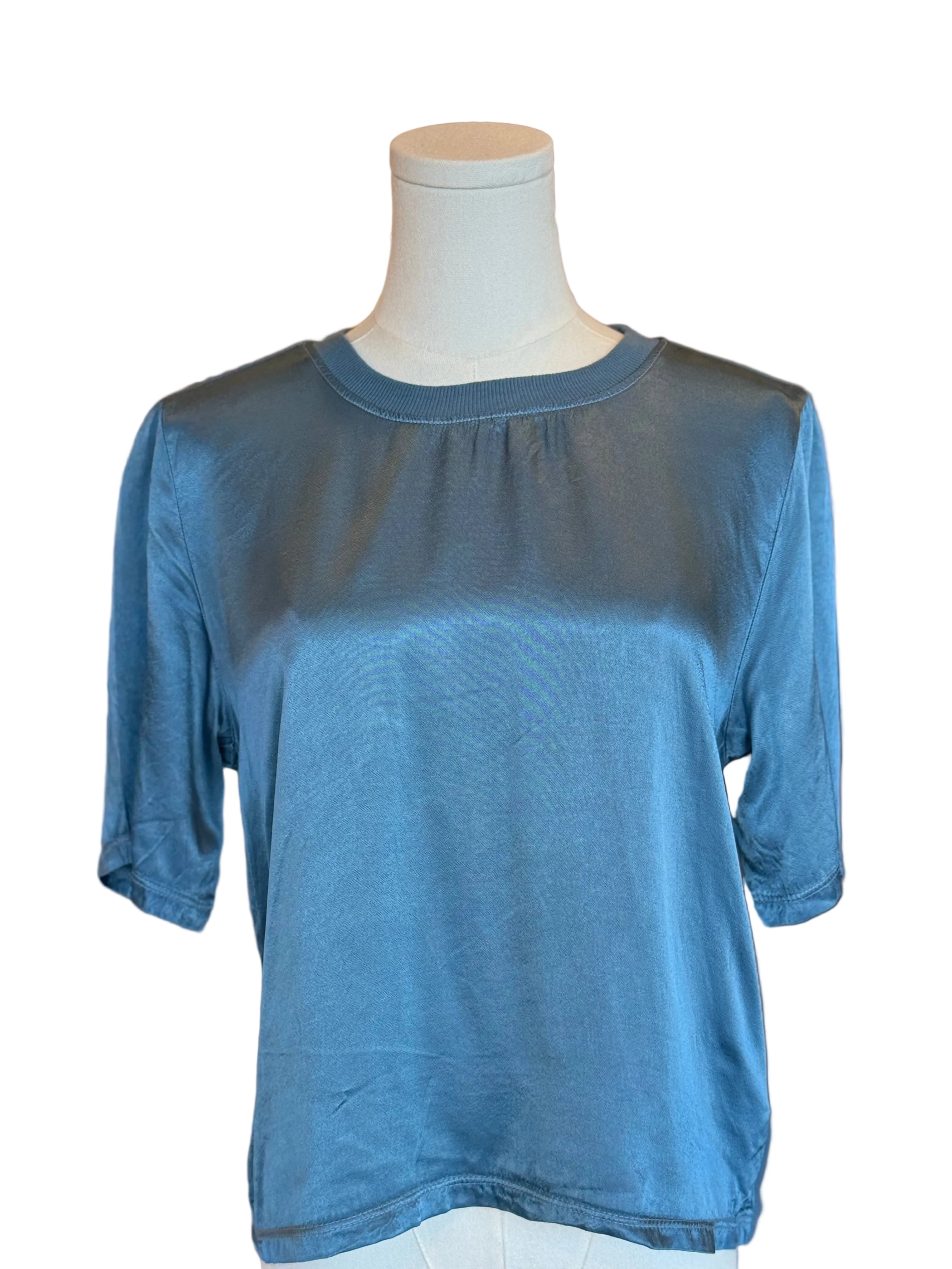 Nights In The City Rib Back Silky Tee