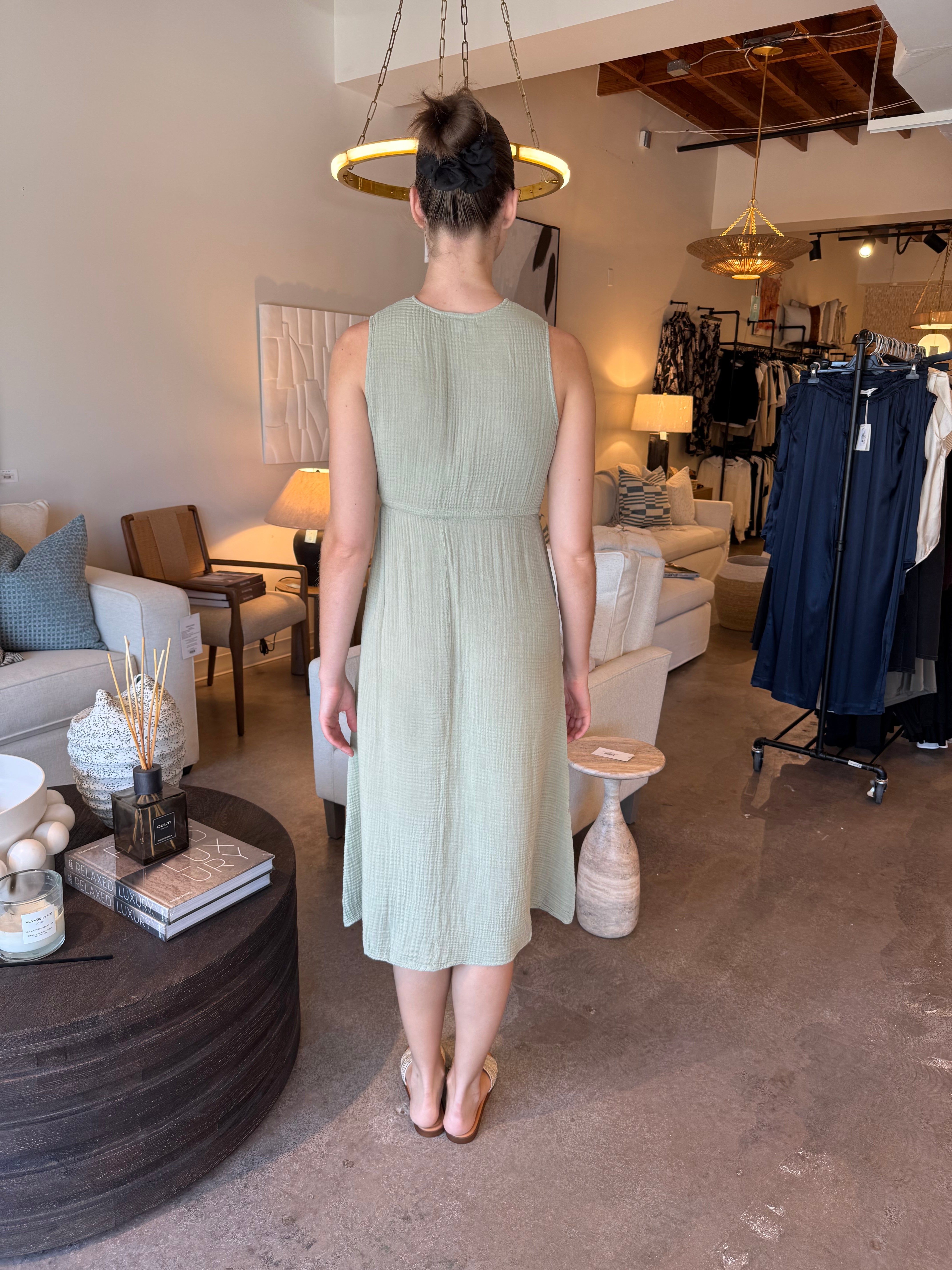 V Neck Dress