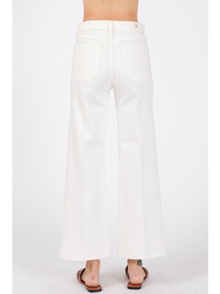 Genoa Creased Wide Leg Crop
