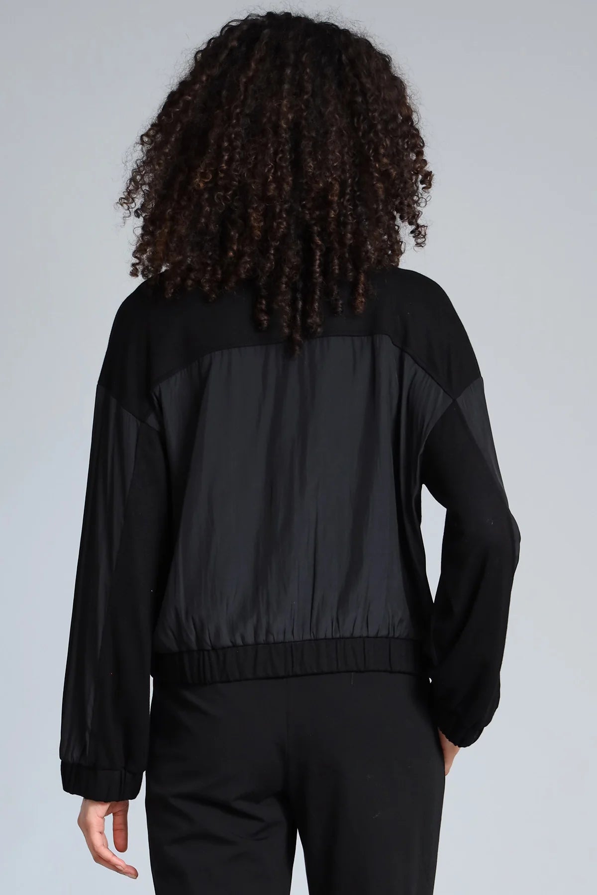 Luxe Ponte Hybrid Jean Jacket