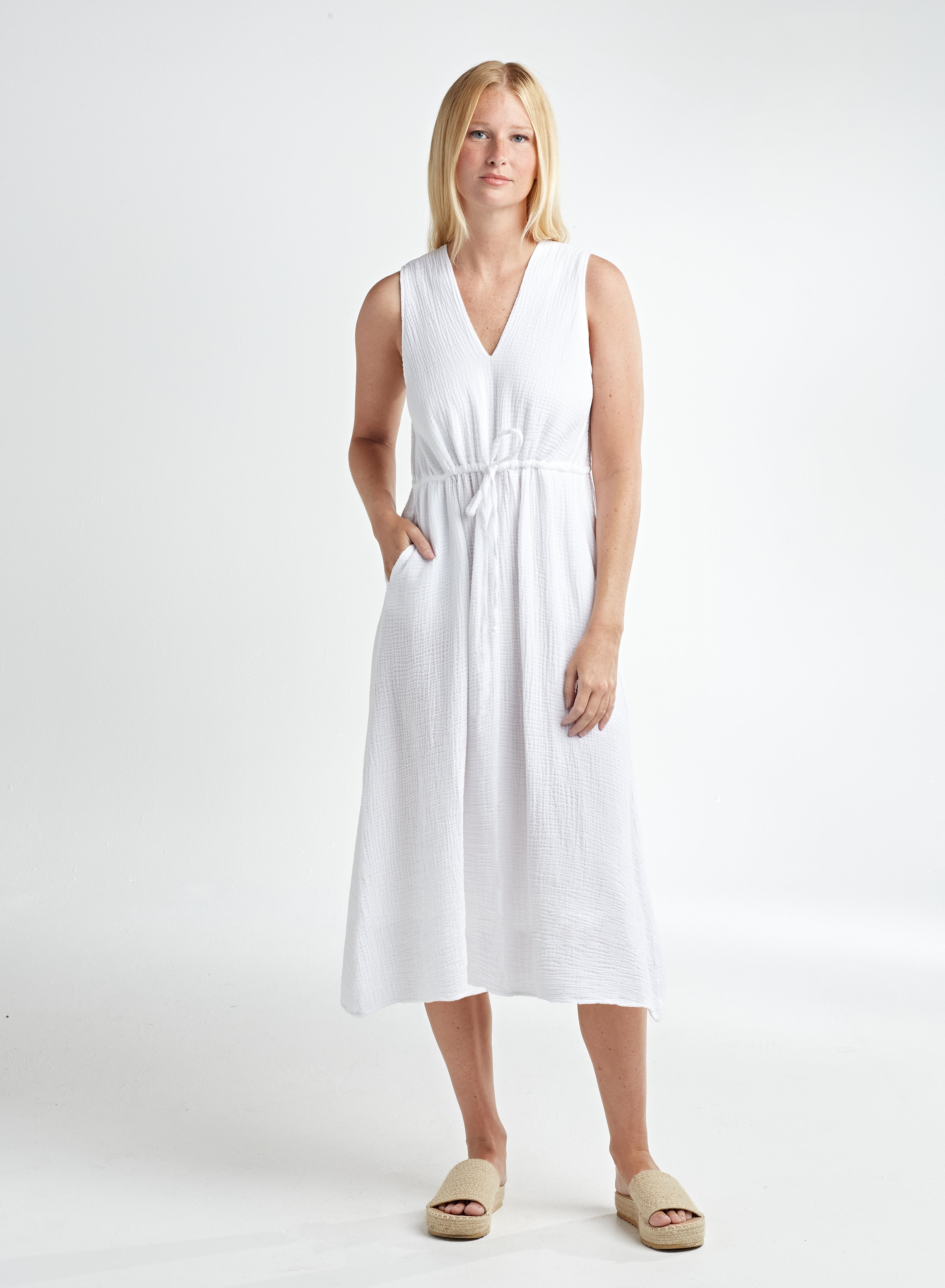 V Neck Dress