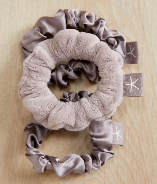 LuxeChic and Silk Scrunchie Set