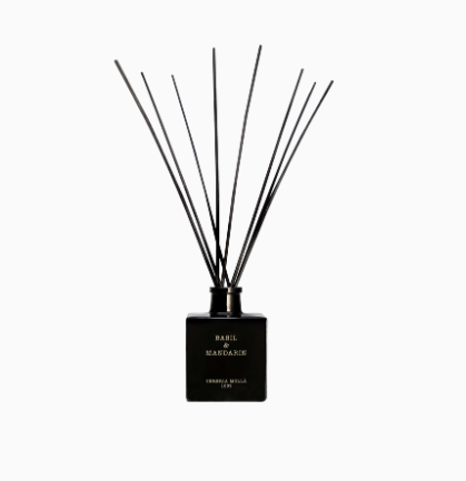 Basil & Mandarín Black 3.4 fl oz/100 ml. Premium Reed Diffuser
