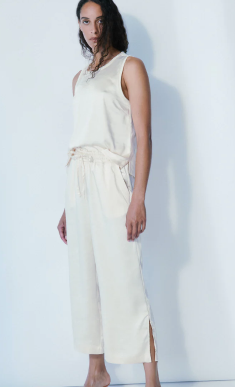 Miles Satin Gaucho Pant