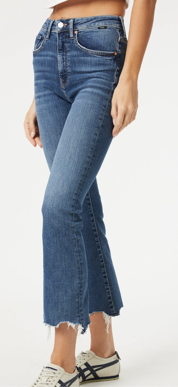 Anika Cropped Flare Jeans