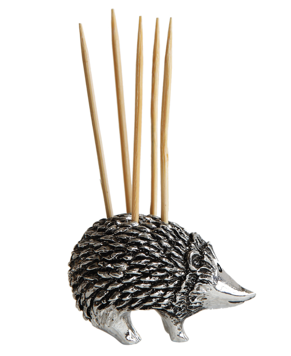 Hedgehog Toothpick Holder w/ 5 Picks