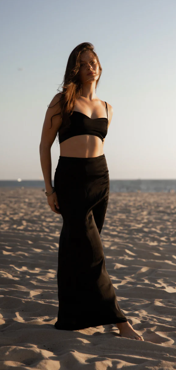 Silky Good Grace Maxi Skirt