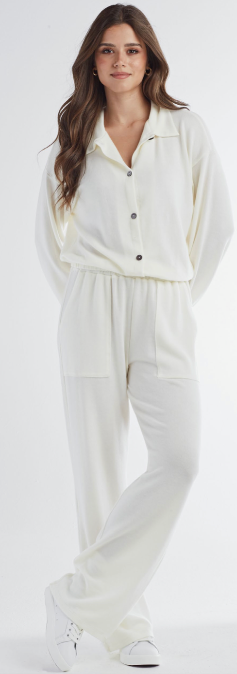 Wide Leg Pocket Pant