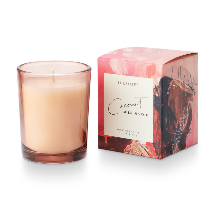 Coconut Milk Mango Artist Boxed Votive Candle