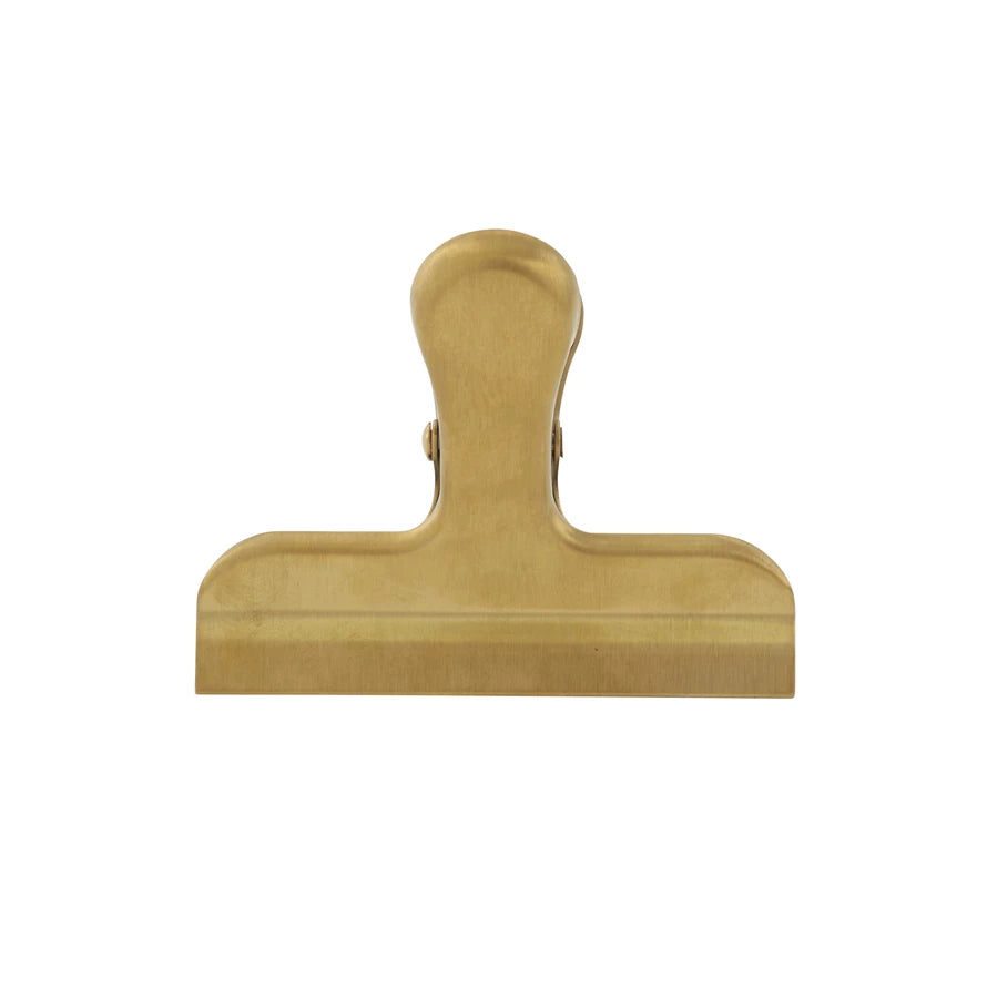 Gold Finish Stainless Steel Clip