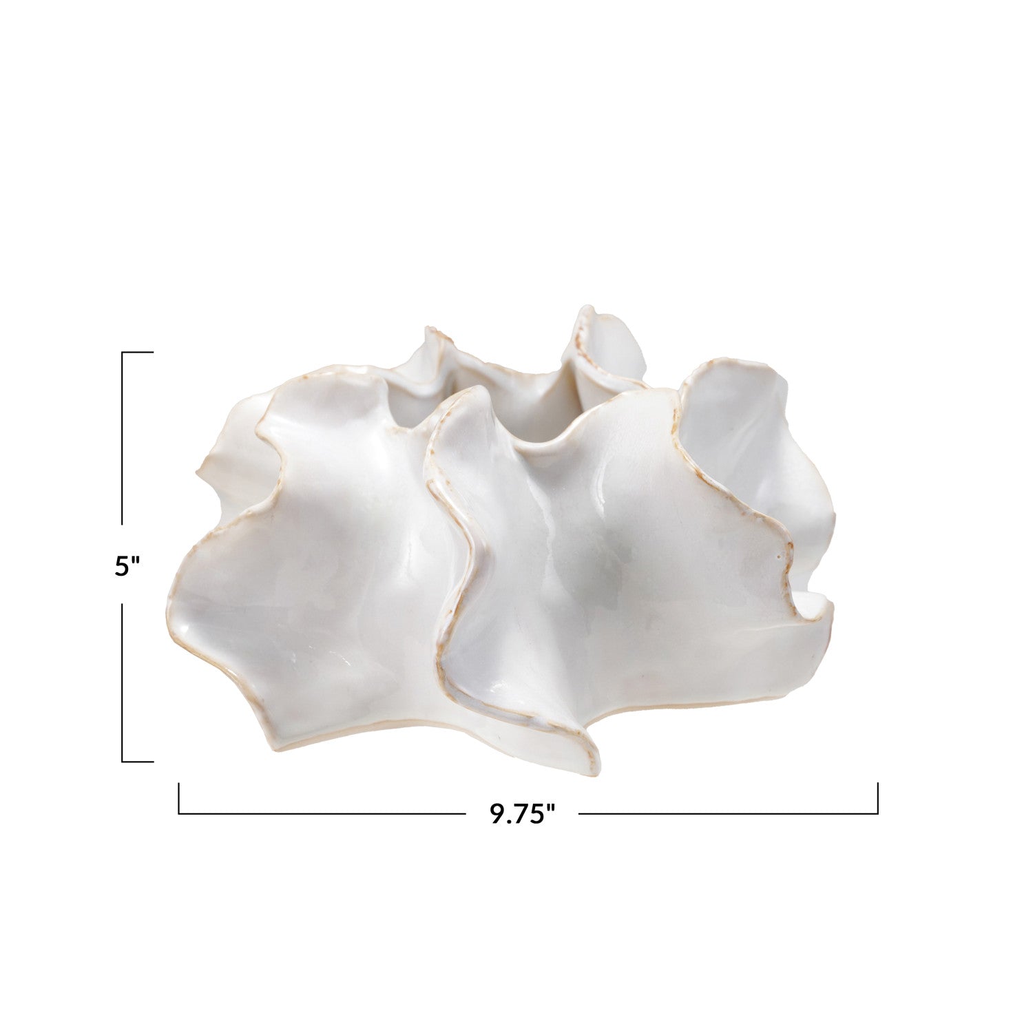 Organic Shaped Reactive Glaze Planter