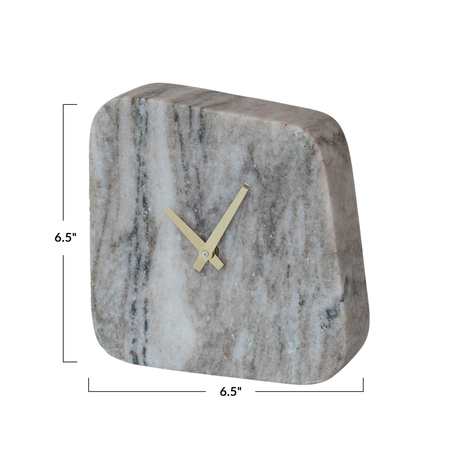 Marble Table Clock