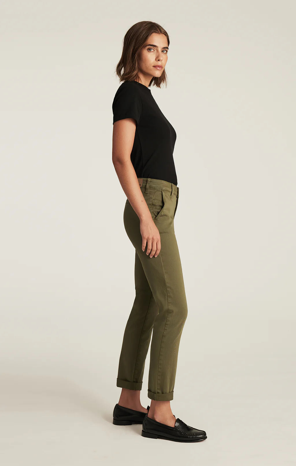 Kathleen Slim Boyfriend Pants