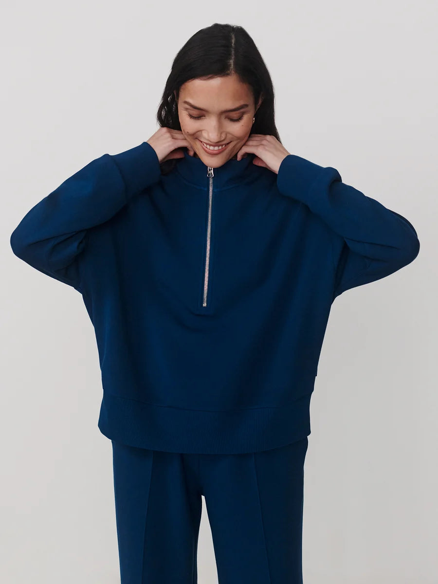 Mavis Mock Neck Sweatshirt