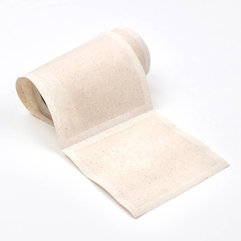 Cotton Cocktail Napkin Roll: Sandalwood