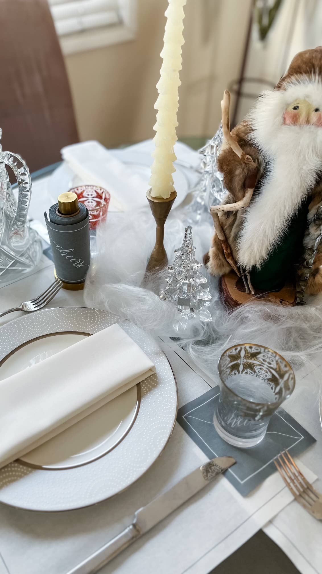 Silver Fox Luxury Disposable Cocktail Napkins