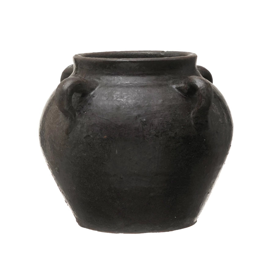 Decorative Clay Jar