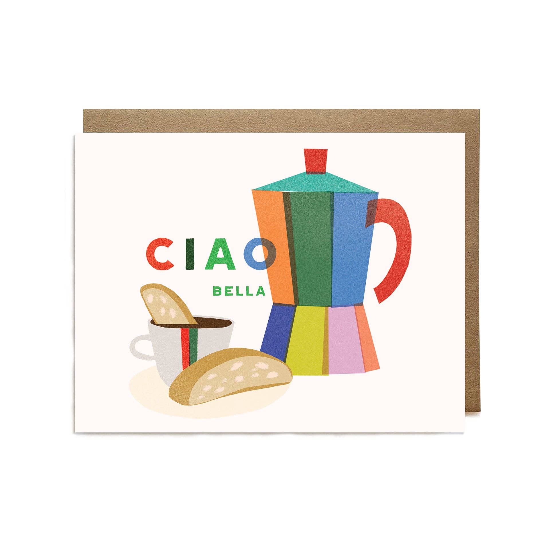 Ciao Bella Italian Breakfast Card