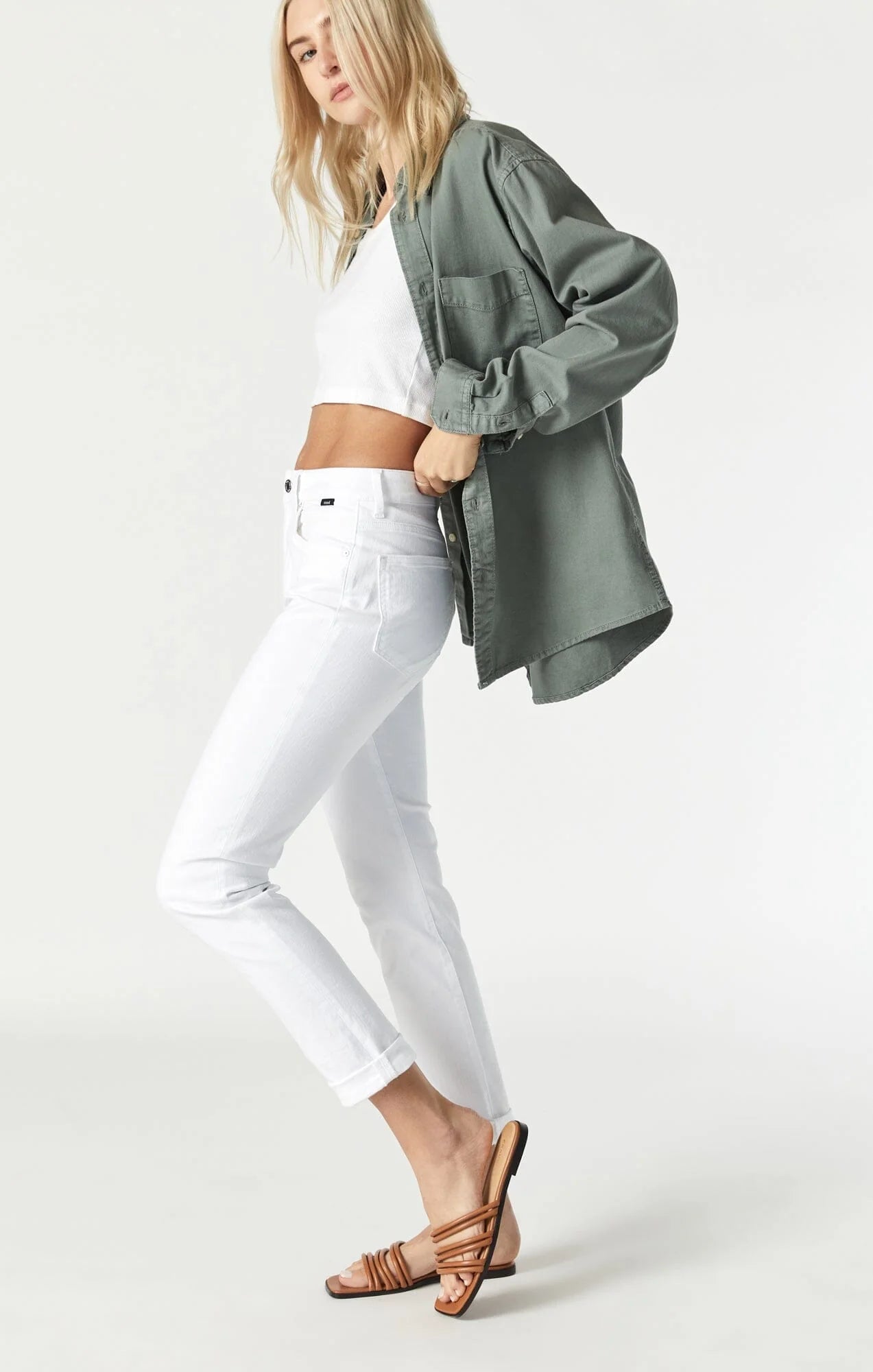 Kathleen Slim Boyfriend Jeans